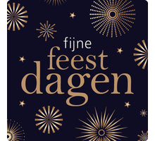 Rolle mit 500 Etiketten „Frohe Festtage“ Ø35mm