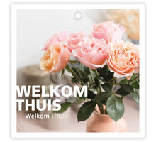 Packung à 12 Geschenkkarten Basics Willkommen zuhause