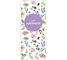 Päckchen à 12 Geschenkkarten Butterfly Ein Aufsteller