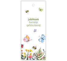 Päckchen à 12 Geschenkkarten Schmetterling Jubiläum Herzlichen Glückwunsch