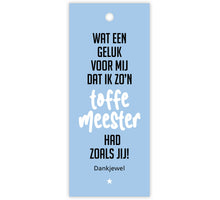 Pakje a 12 Kadokaartjes geluk, zo'n toffe meester had zoals