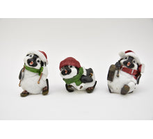 Weihnachten Pinguin 9X10X12cm 3ass