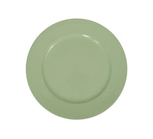 pc. 1 plastic plate green Ø 33 cm