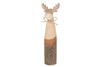 Holzhirsch 6x4.5x19.3cm Natur