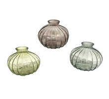 Vaasje Glas 3 assortie D10,7 H9cm