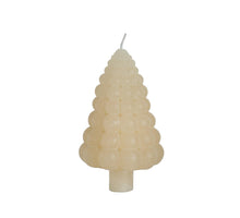 Bubble Baum Kerze h.12 Ø7 cm Creme