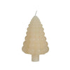 Bubble Baum Kerze h.12 Ø7 cm Creme