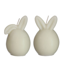Kerze ''Bunny'' creme 2 sortiert D6.5 H9.5cm