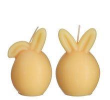Kerze ''Bunny'' gelb 2 sortiert D6.5 H9.5cm