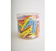 tube 72 wooden clips 3cm ass.