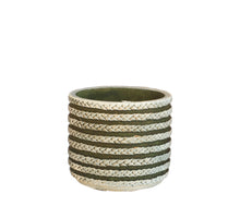 Topf Raf oliv Ø12 h.10.5 cm