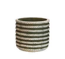 Topf Raf oliv Ø14 h.12,5 cm