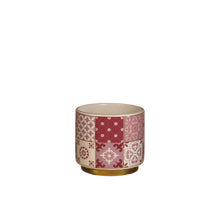 Topf Faro Ø7 h.6,5 cm rosa-fuchsie