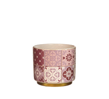 Topf Faro Ø9.5 h.8.5 cm rosa-fuchsie