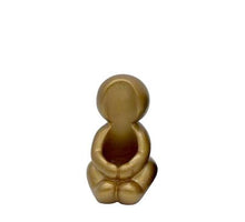 Hug Kerzenhalter L.6xB.5xH.8 cm gold - Zement
