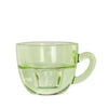 Candle holder Coffee Ø8 x h.5 cm green