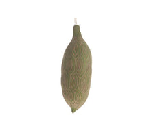 Holzanhänger Grün 7cm - Schachtel mit 6 Stücken