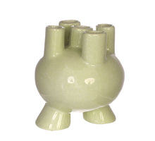 Tulp vaas Strollz Ø13 h.15 cm linde groen