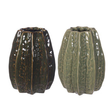 Karambole Vase Ø11.5 x h.15 cm 2 assorti grün