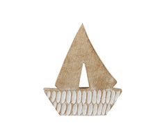 pb. 4 Holzfeen/hängend weiß 15 cm