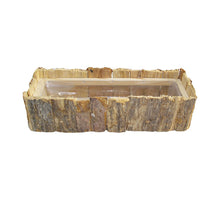 Planter Linden Bark 32x12x11cm Natural
