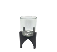 Vase Tromso Metall D15 H30cm Schwarz
