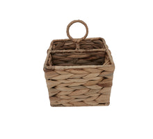 Aufbewahrungs-Backset Wasserhyazintl mit Trennwand 40x10x12cm Natur