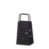 Reibe Metall Silber 7,5 x3,5 x2,5 cm