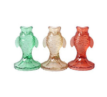 Kerzenständer Barra Glas 3 sortiert D8 H12cm