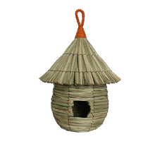 Vogelhaus Cocal Grass D24 H35cm Natur/Orange