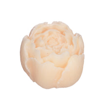 Pfingstrose Amberblock Deluxe Ø6,5 H.5,5 cm Vanille