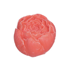 Pfingstrose Amberblock Deluxe Ø6,5 H.5,5 cm Mango Peach