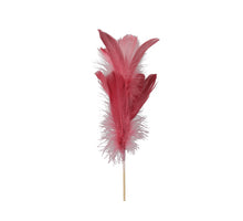 pb. 12 Gänsefedern/Stick rosa 72 cm