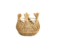 Laterne Mastatal PE Rattan Ø32 H30cm Natur