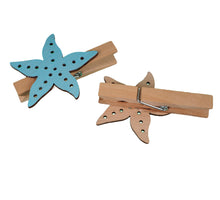 St. 1 Holzboot blau 30 cm