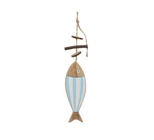 St. 1 Holzboot blau 40 cm