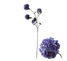 Flower Stem Hydrangea D20 H127cm Blue