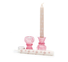 Seasons Geschenkbox Mit Liebe Duo Kerzenhalter rosa Blume