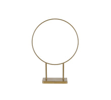 Fußring aus Metall, 28x8x38,5 cm - Gold
