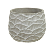 Zement-Blumentopf natur Ø 14,5x11,5 cm