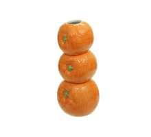 dolomit orange vase (3) orange 8x7,5x19 cm
