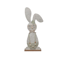 pb. 1 Filzkaninchen/stehend grün 17x5x44 cm