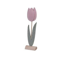 pb. 1 Filztulpe/stehend rosa 9x5x44 cm