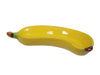 1 Stück Dolomit-Bananenplatte, gelb, 19,5 x 11,5 x 3 cm