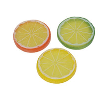 pbh 9 Zitronenscheiben/lose gelb/grün/orange Ø 4 cm