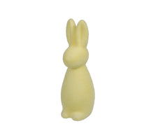 1 Stk. Flockhase/stehend hellgelb 20 cm