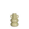 Chubby Vase - Kerzenhalter Ø7,6xH12cm jadegrün