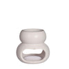 Chubby Brenner Ø10 x H.9cm gebrochenes Weiß