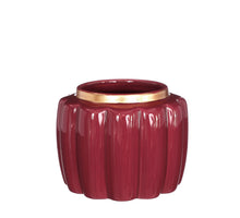 Pouff pot aardewerk Ø12,6 h.9,7 cm kers