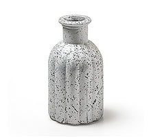 Flaschenglas 'norinne' S silber matt h14 d7,5cm